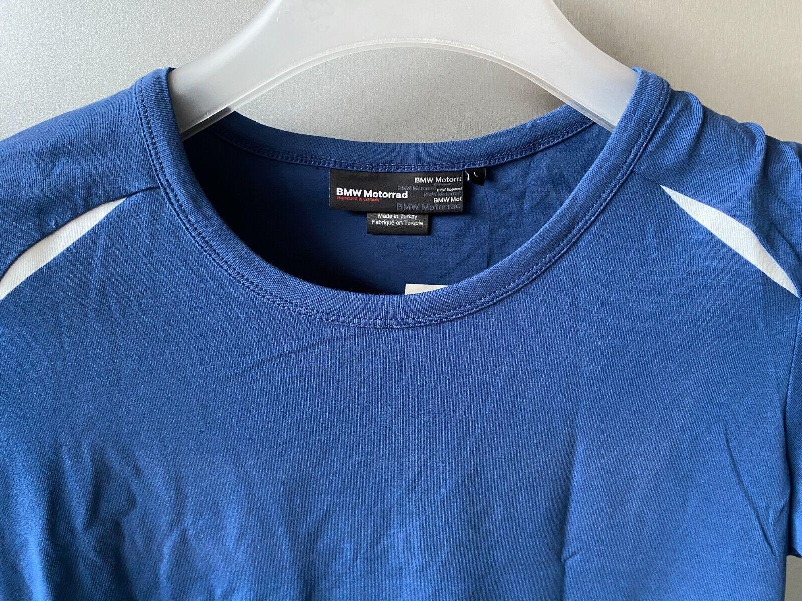 bmw t-shirt blu donna originale bmw tg l - foto 4