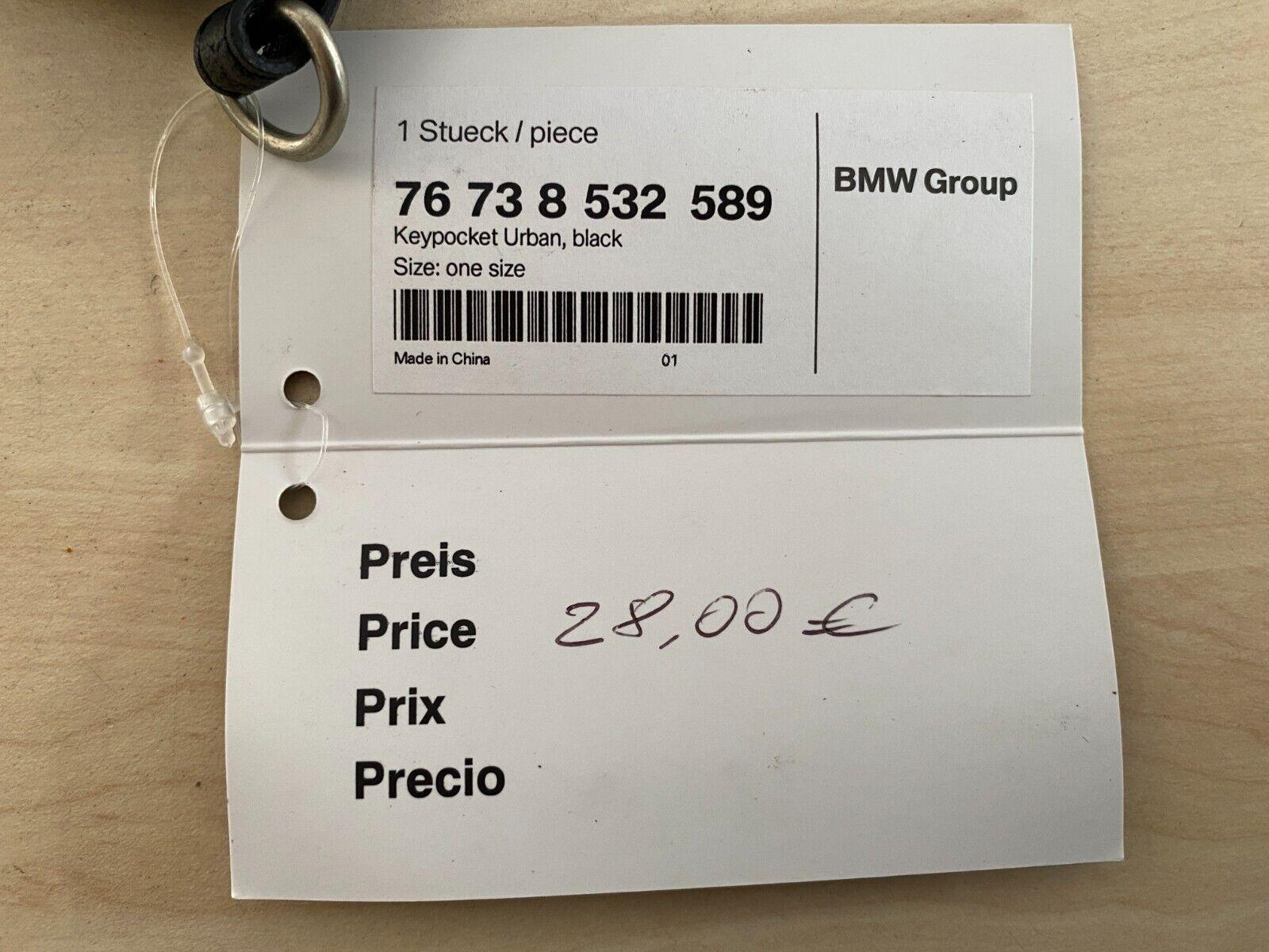 bmw portamonete portachiavi nero originale bmw 76738532589 - foto 5