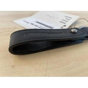 Portachiavi nero in pelle originale  cod. 76738532588