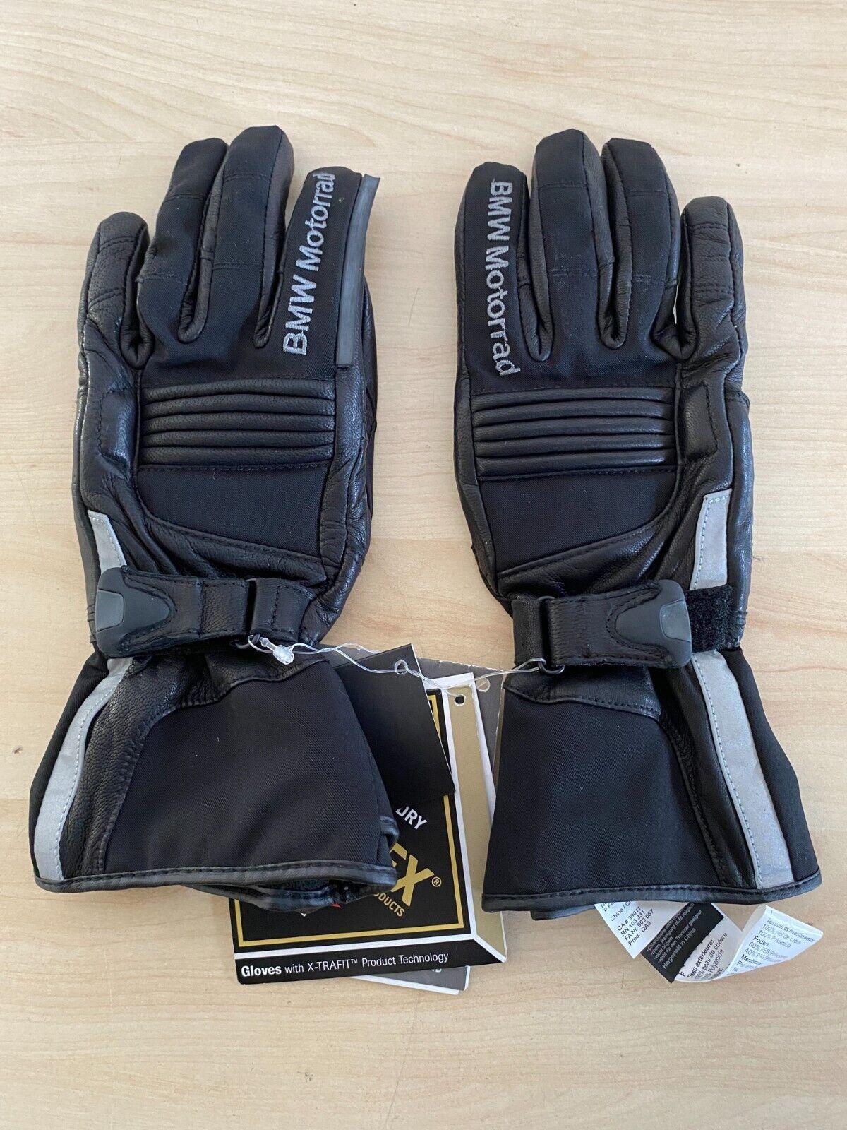 bmw guanti da moto neri in pelle e goretex originali bmw tg 6,5  76217717661 - foto 1