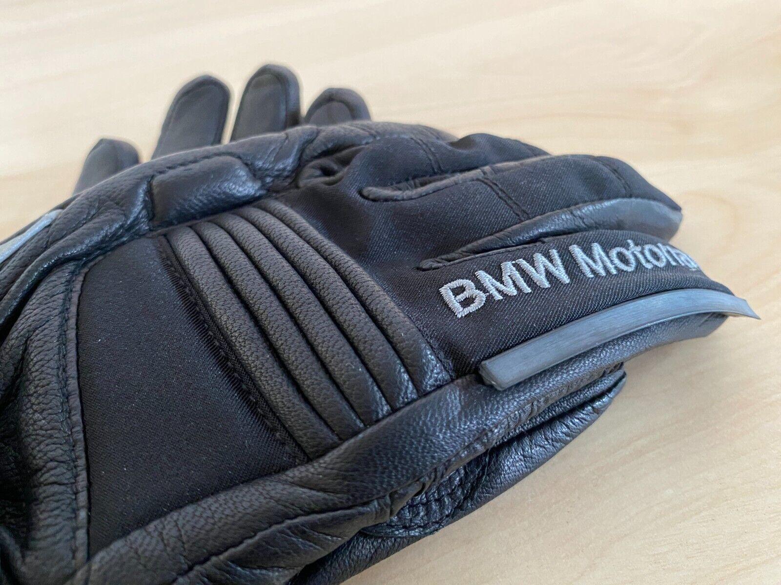 bmw guanti da moto neri in pelle e goretex originali bmw tg 6,5  76217717661 - foto 6