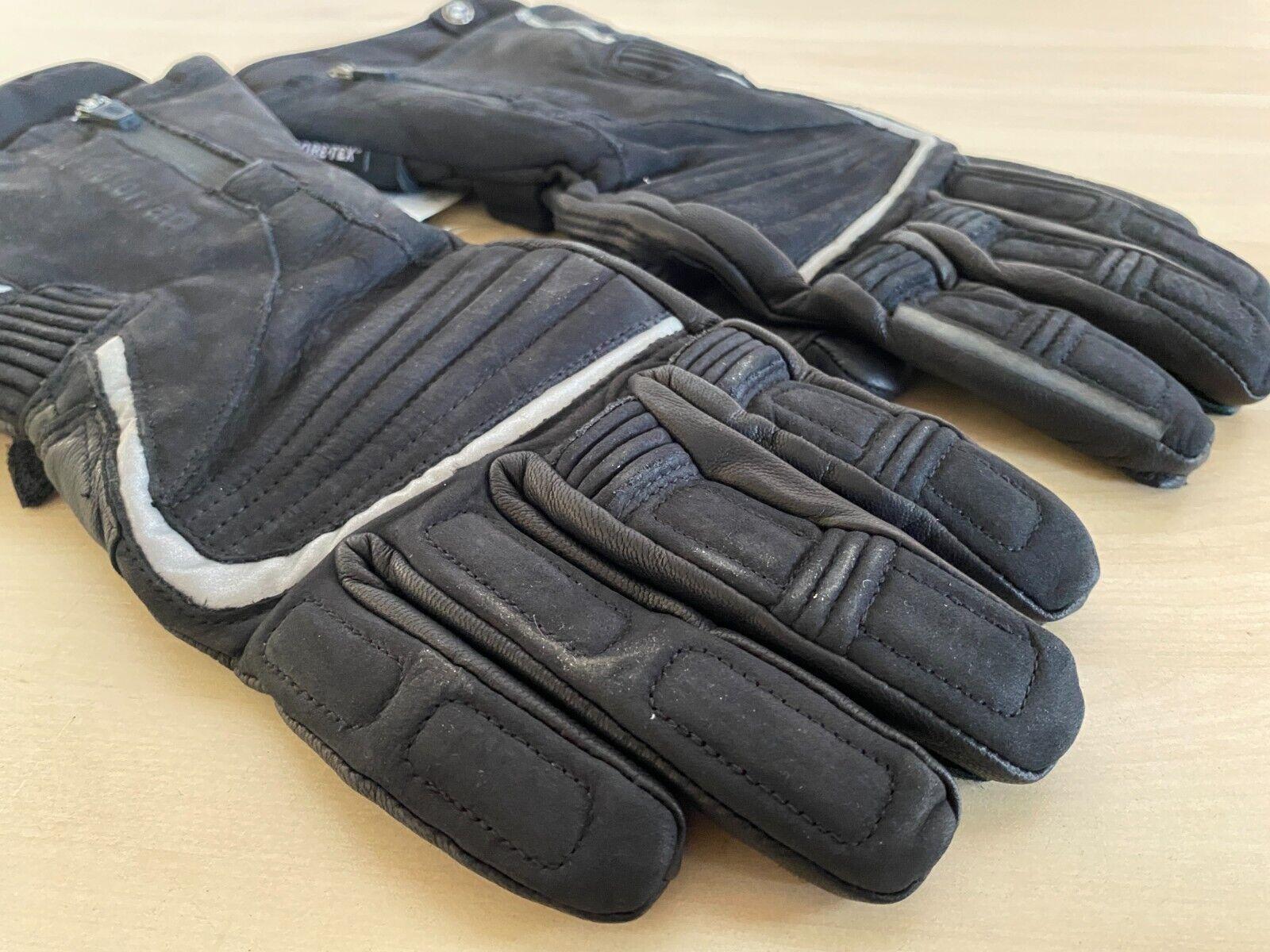 bmw guanti da moto neri in pelle e goretex originali bmw tg 11-11/2 cod. 76218520843 - foto 4