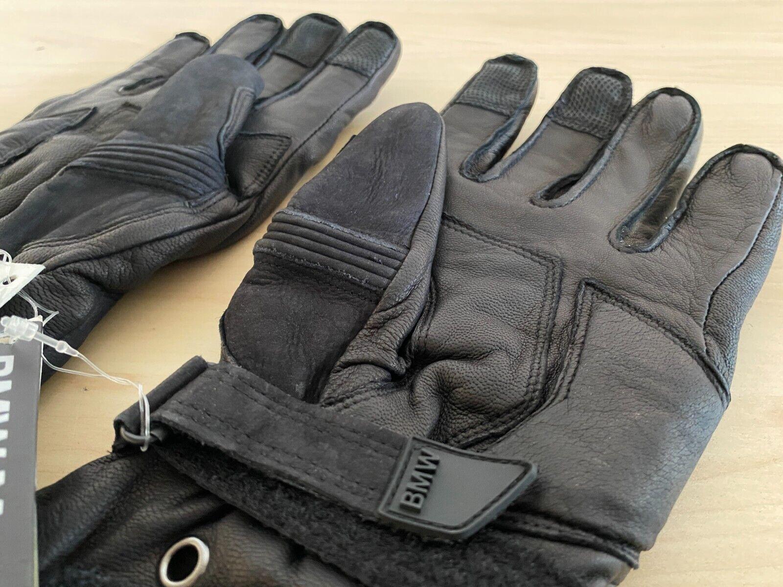 bmw guanti da moto neri in pelle e goretex originali bmw tg 11-11/2 cod. 76218520843 - foto 5