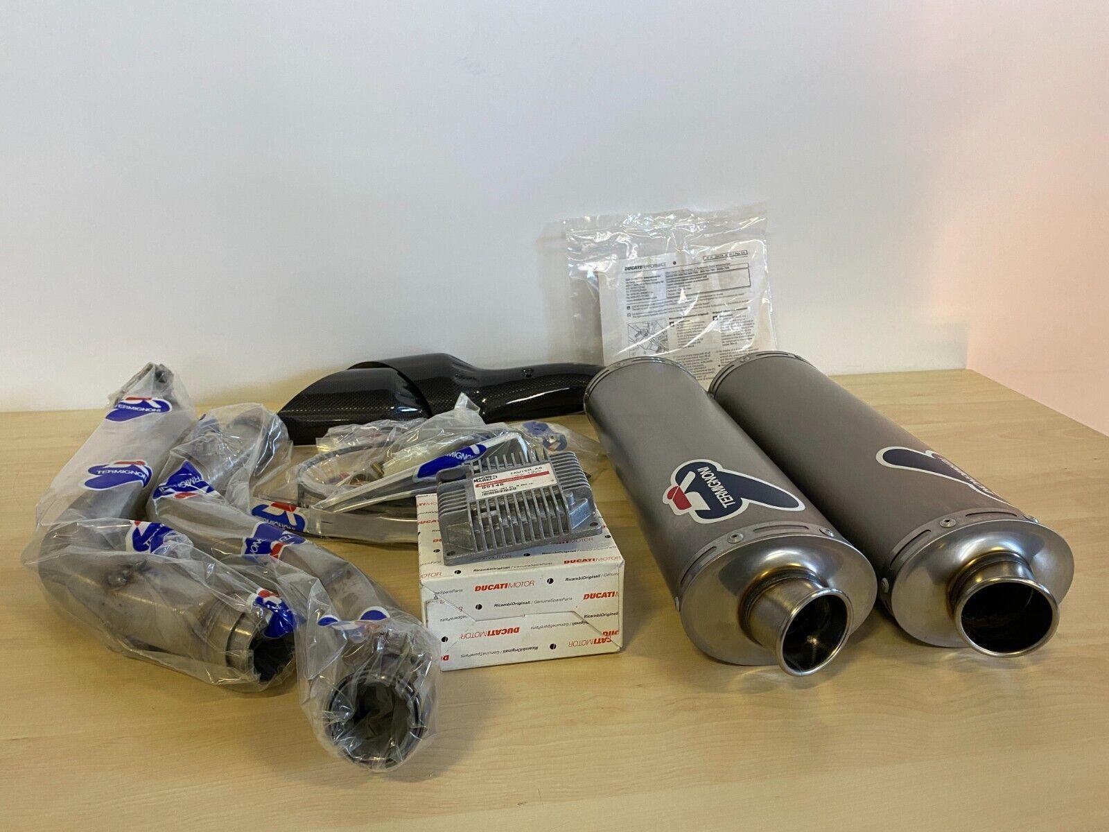 ducati kit scarico completo titanio ducati performance per monster 900 ie  96004500b - foto 1