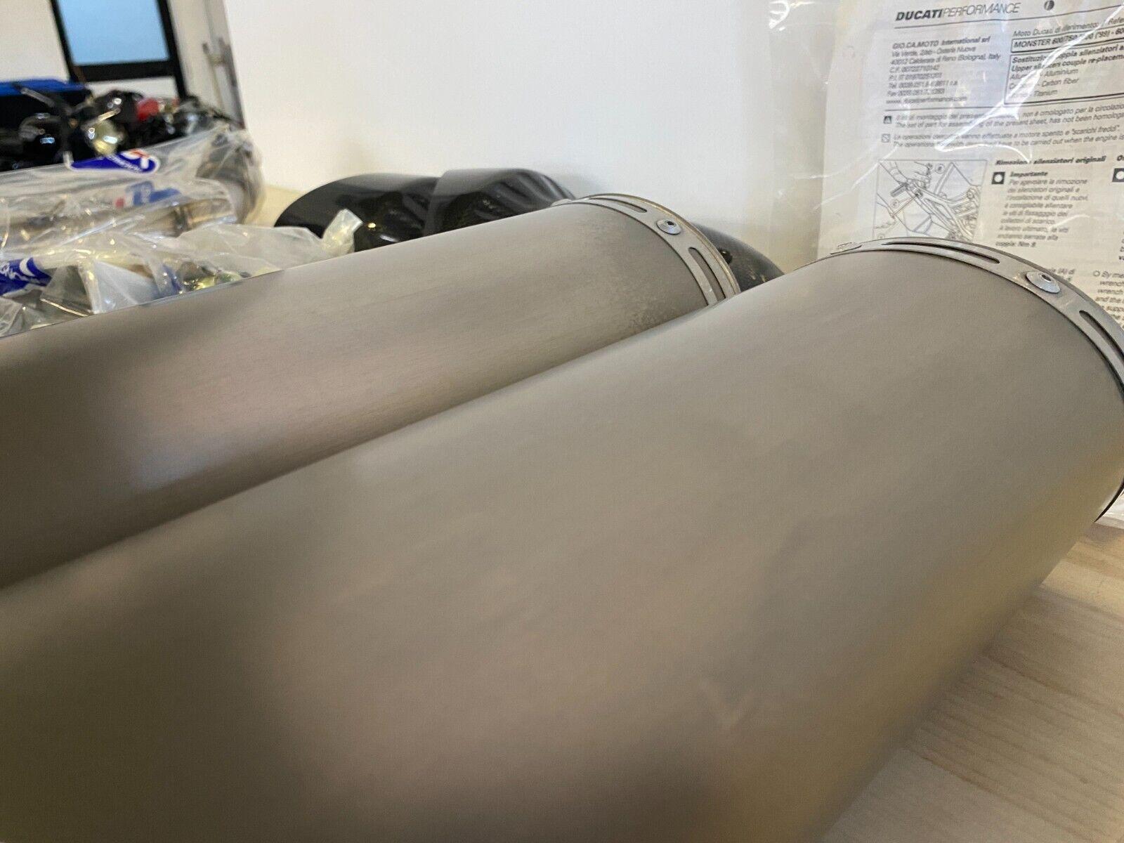 ducati kit scarico completo titanio ducati performance per monster 900 ie  96004500b - foto 5