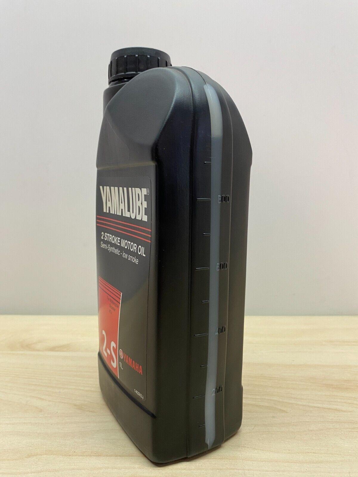  1l olio yamalube 2-s semi-synthetic 2t - foto 4