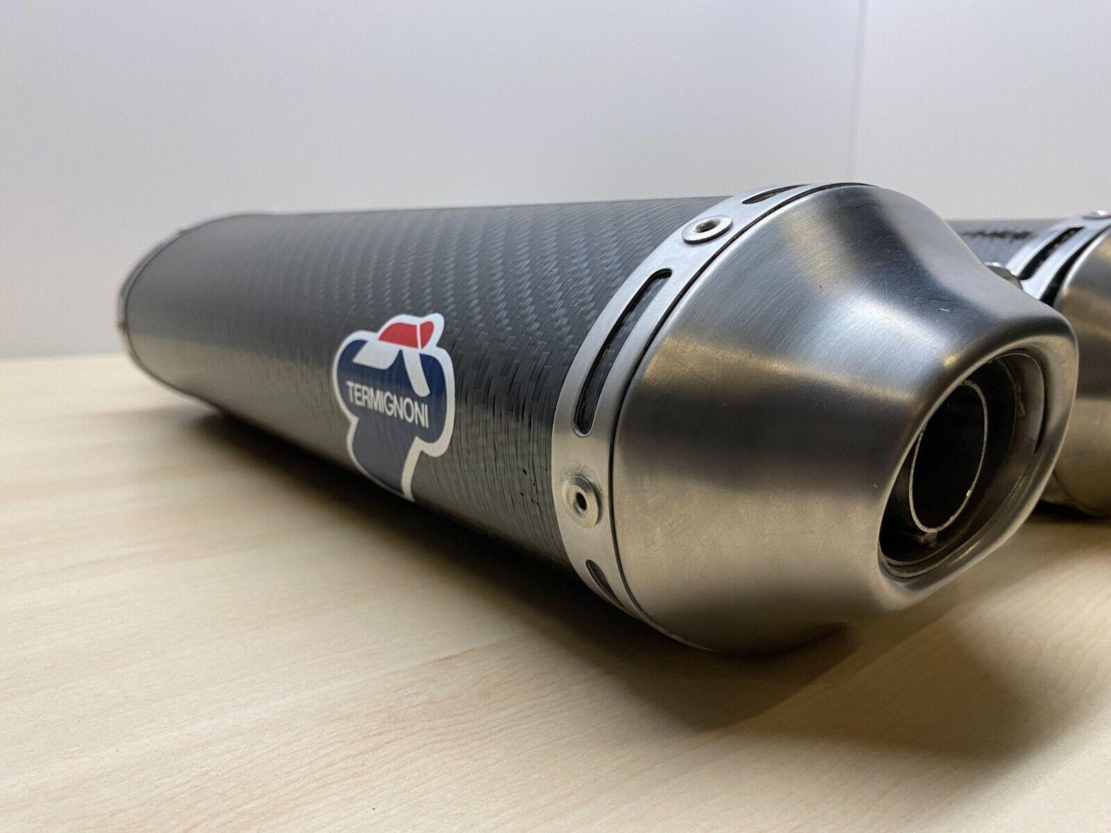 ducati kit silenziatori racing carbonio ducati performance du 1198s 96454209b - foto 2