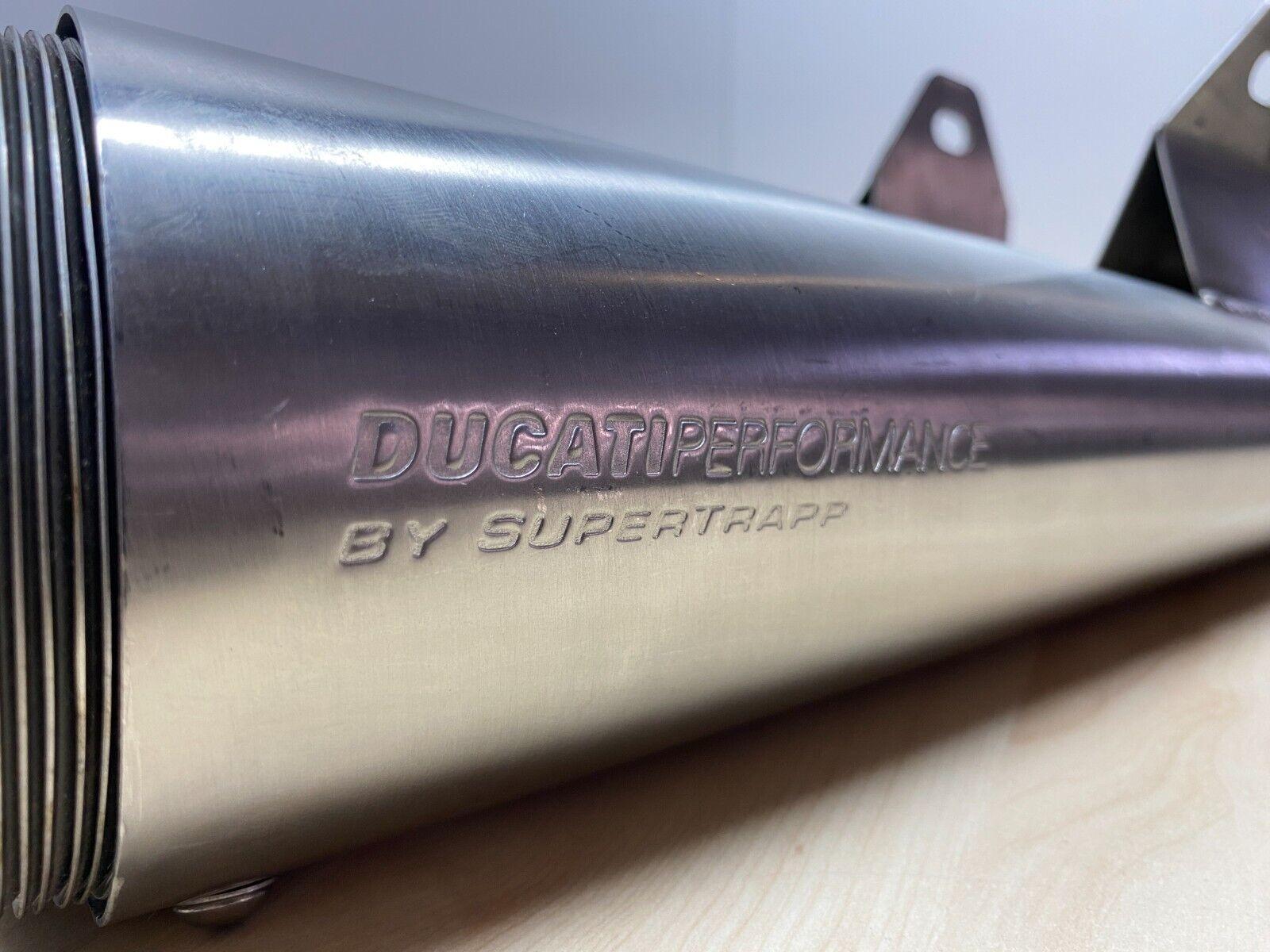 ducati coppia silenziatori ovali ducati performance du ss 900 2000  07365et900s00 - foto 2