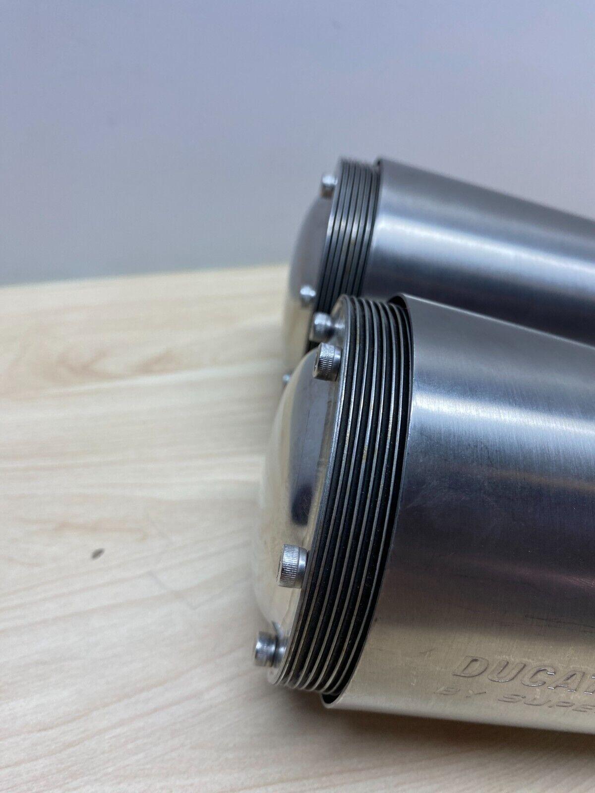 ducati coppia silenziatori ovali ducati performance du ss 900 2000  07365et900s00 - foto 4