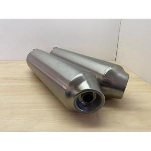 Coppia silenziatori in acciaio inox omologati  990  62605082000
