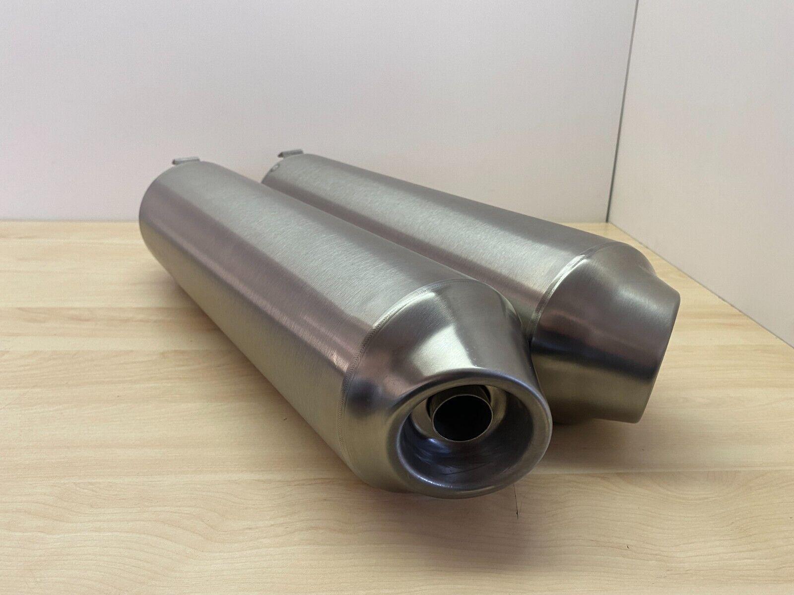 ktm coppia silenziatori in acciaio inox omologati ktm 990  62605082000 - foto 1