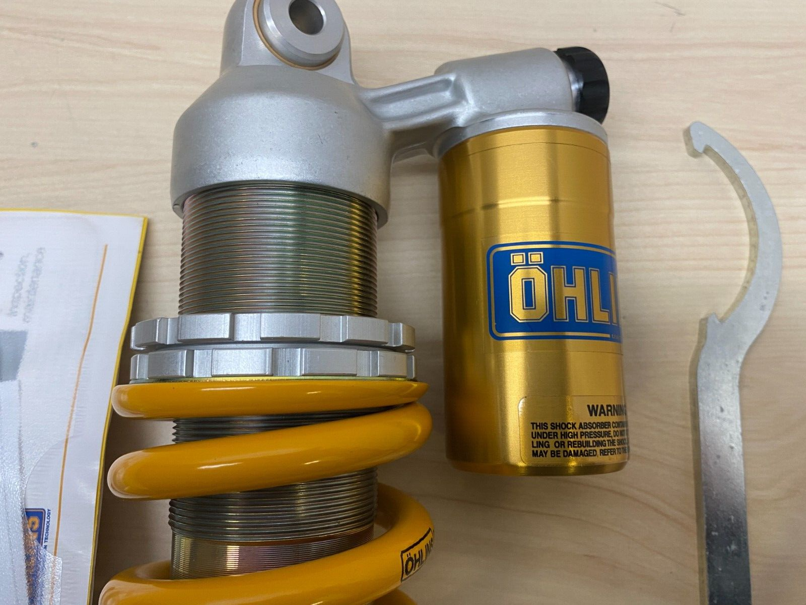 yamaha mono ammortizzatore posteriore ohlins per yamaha r1 04 05 06. ya348 s46pr1c1 - foto 2