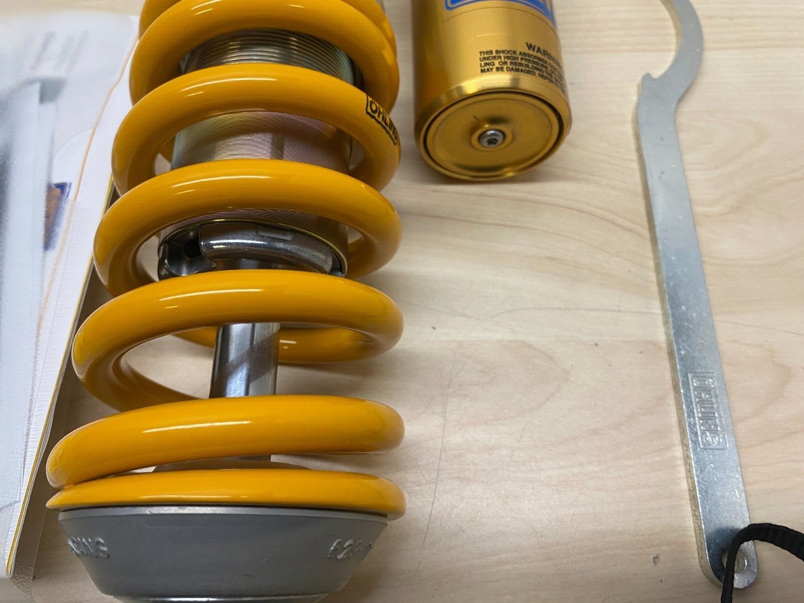 yamaha mono ammortizzatore posteriore ohlins per yamaha r1 04 05 06. ya348 s46pr1c1 - foto 3
