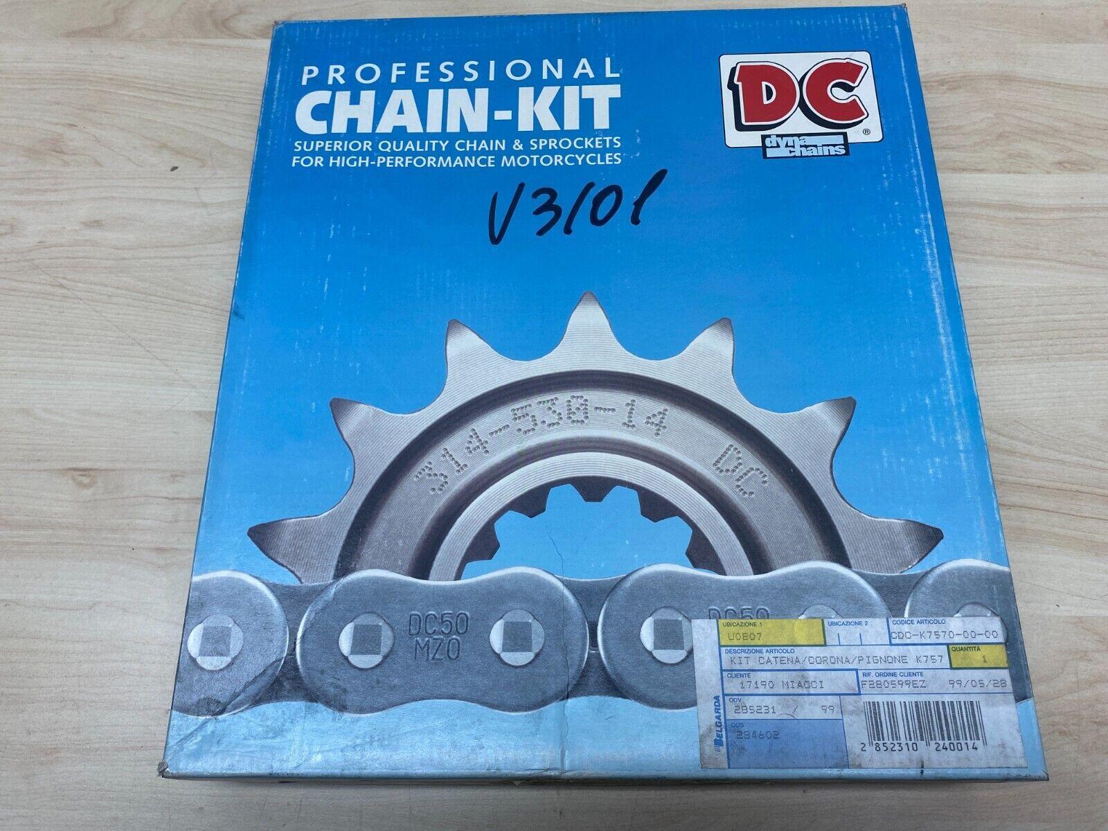 ducati kit catena corona e pignone dc 15/39/520 per ducati monster 600 cdck75700000 - foto 1