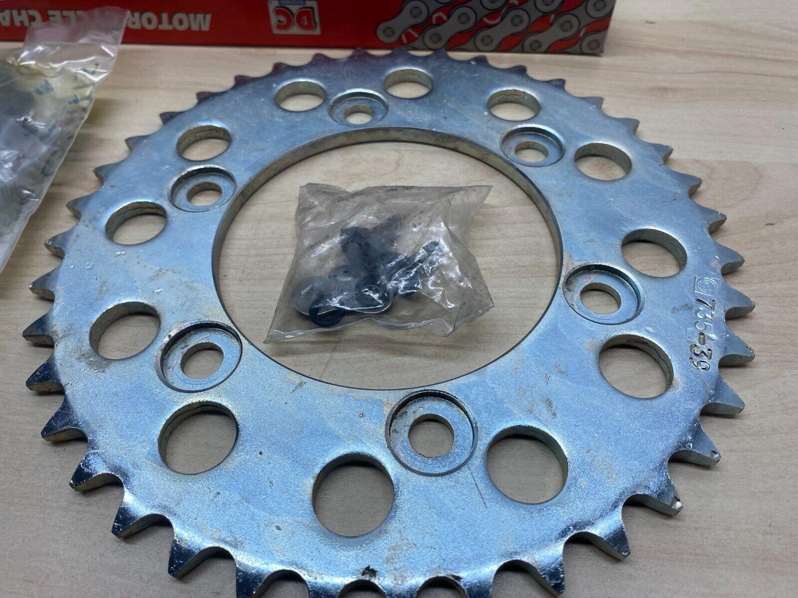 ducati kit catena corona e pignone dc 15/39/520 per ducati monster 600 cdck75700000 - foto 4