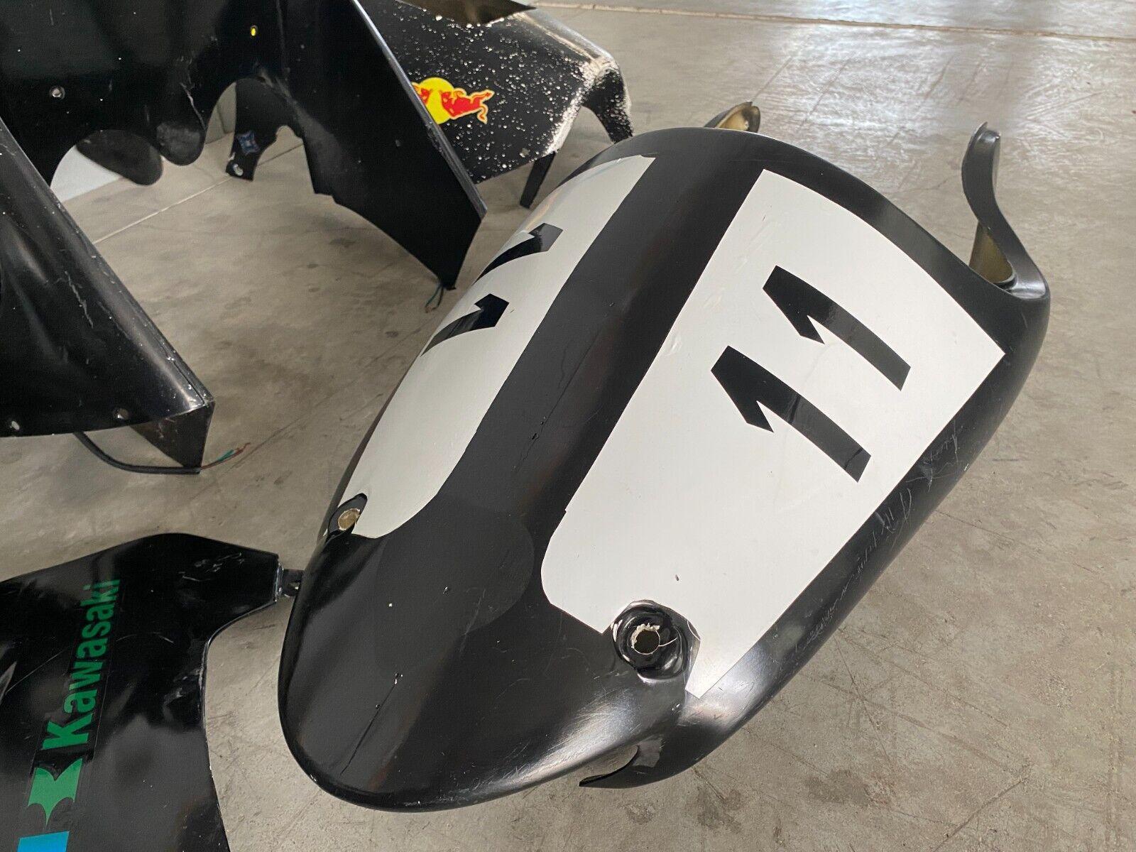 kawasaki carenatura completa racing per kawasaki 600 da pista 3 - foto 4