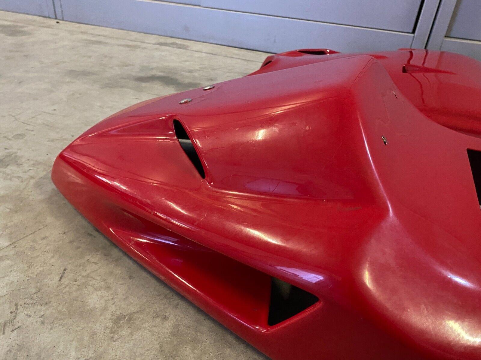 ducati carena racing rossa completa in vetroresina ducati 748 916 996 pista - foto 3