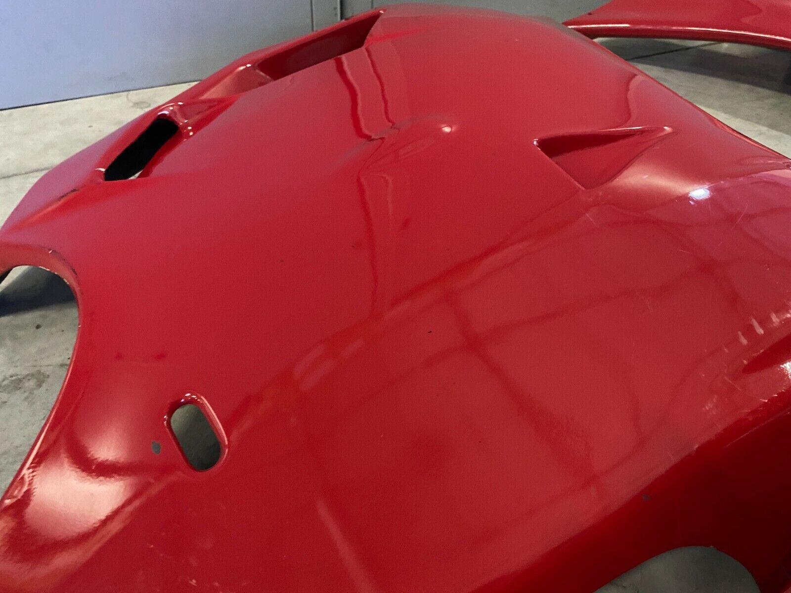 ducati carena racing rossa completa in vetroresina ducati 748 916 996 pista - foto 6