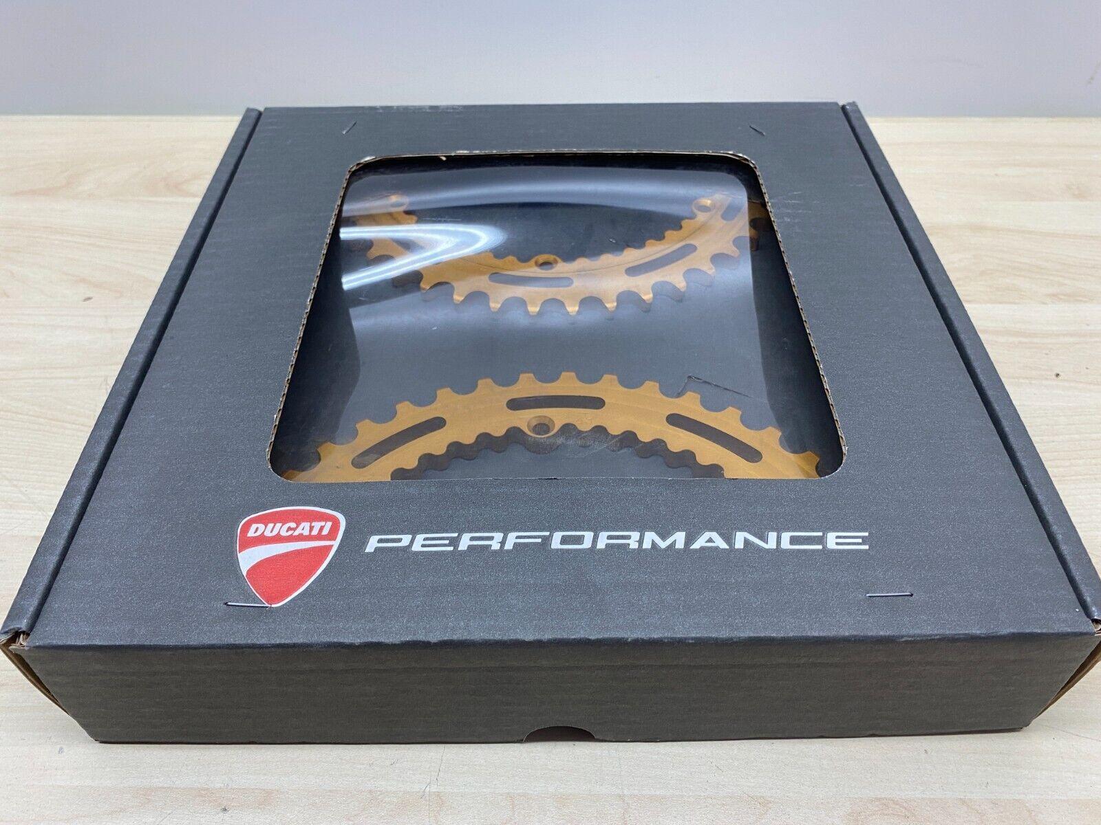 ducati corona scomponibile in ergal ducati performance 43 denti passo 520  96777108b - foto 1