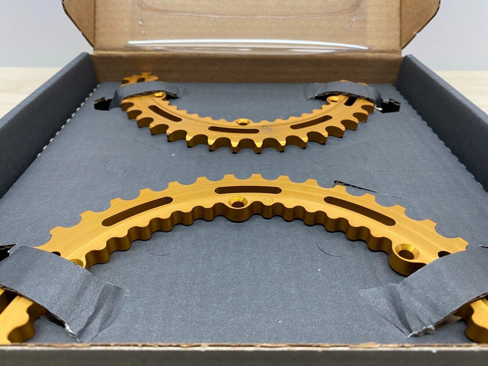 ducati corona scomponibile in ergal ducati performance 43 denti passo 520  96777108b - foto 3