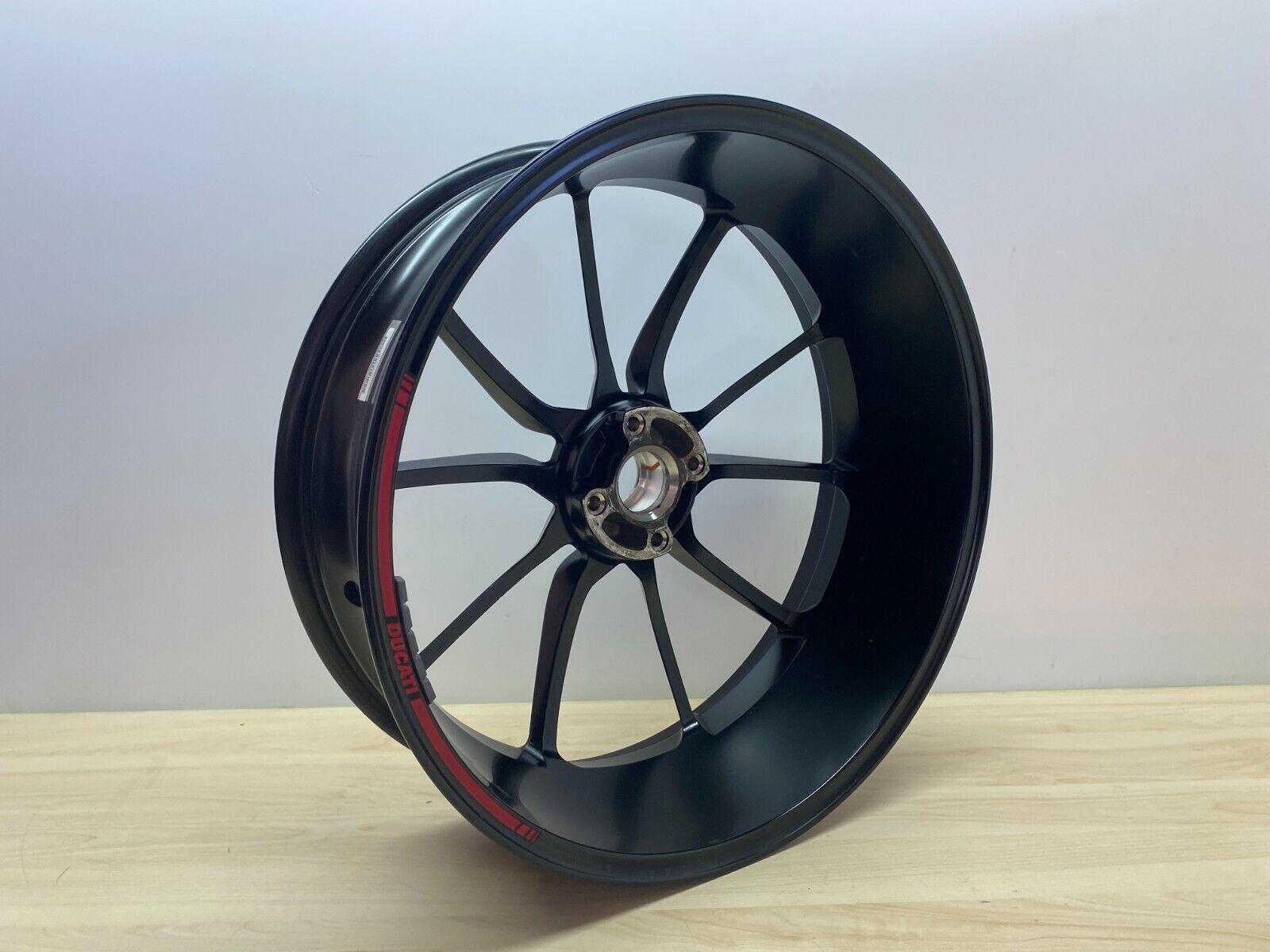 ducati cerchio posteriore 17 nero in alluminio originale ducati ã 44mm - foto 2