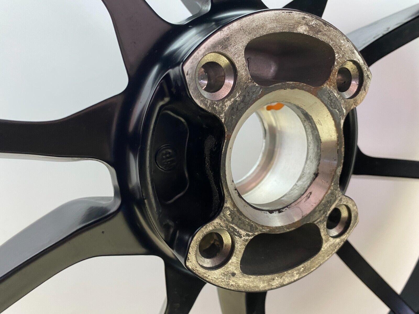 ducati cerchio posteriore 17 nero in alluminio originale ducati ã 44mm - foto 4