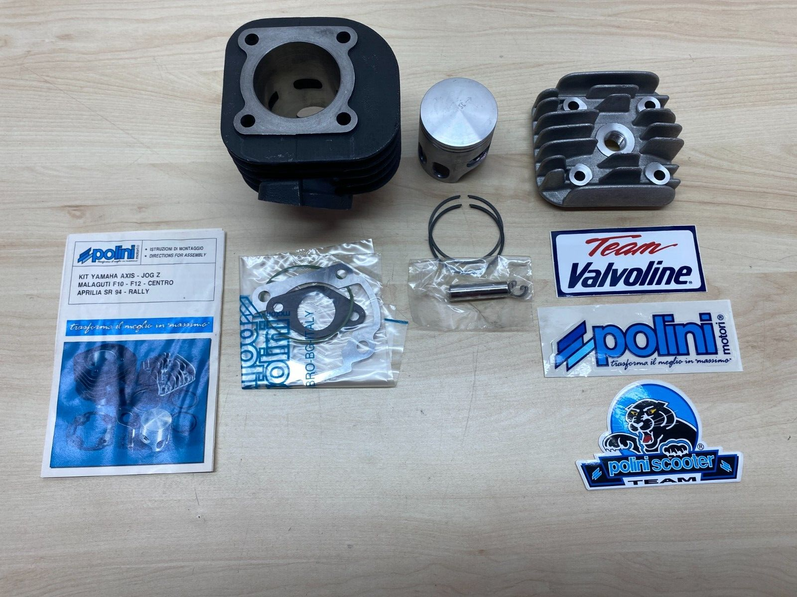 Gruppo Termico Completo Polini Yamaha Malaguti Aprilia u00c3u0098 47mm yamaha gruppo termico completo polini yamaha malaguti aprilia ã 47mm 166.0076 - foto 1