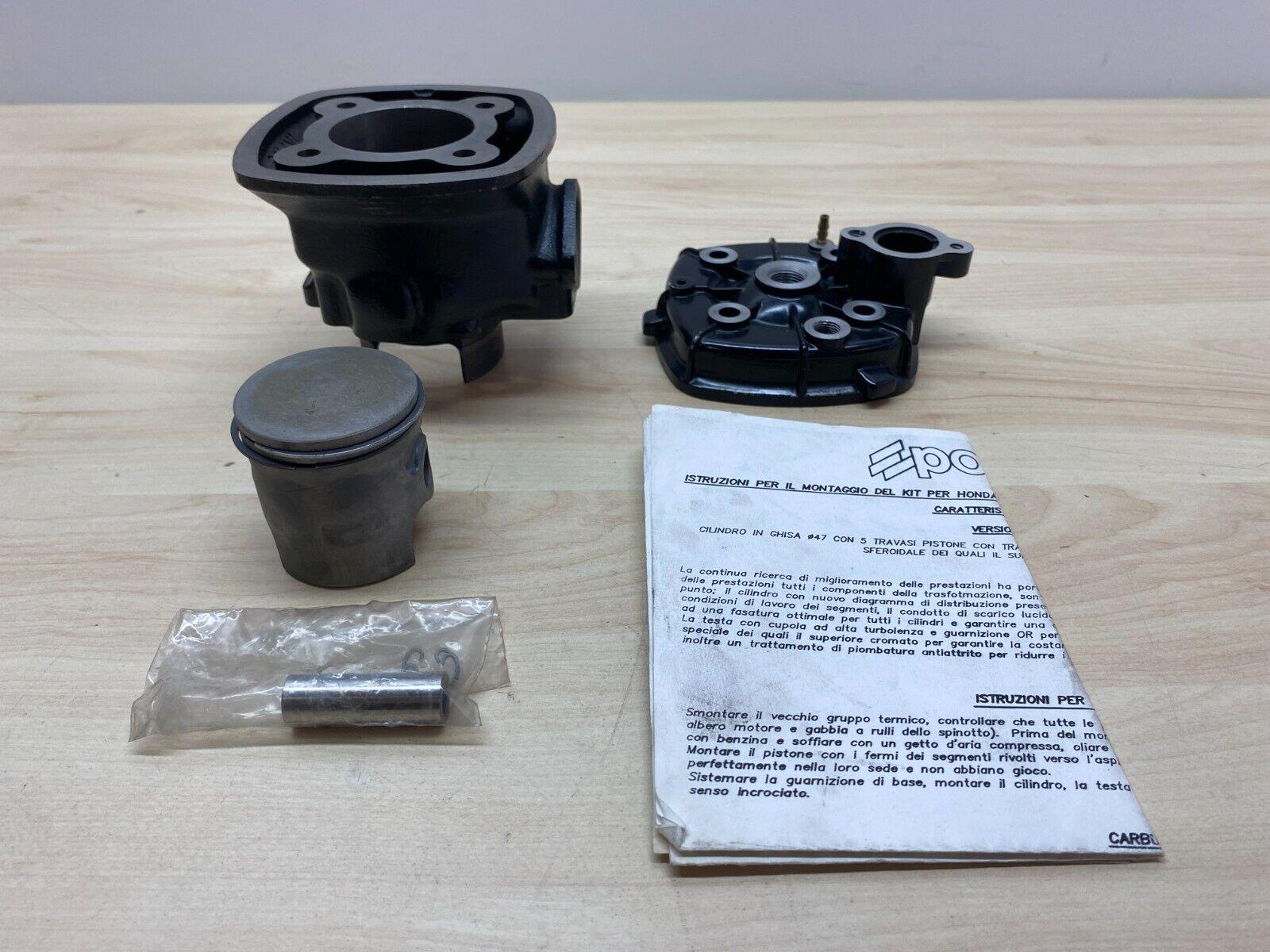 honda gruppo termico h2o originale polini per honda 50cc  166.0083 - foto 1