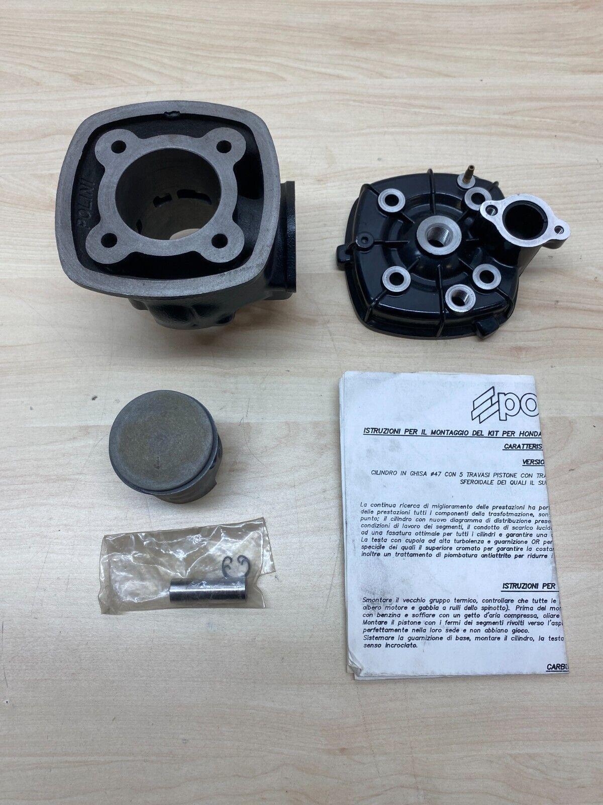 honda gruppo termico h2o originale polini per honda 50cc  166.0083 - foto 2