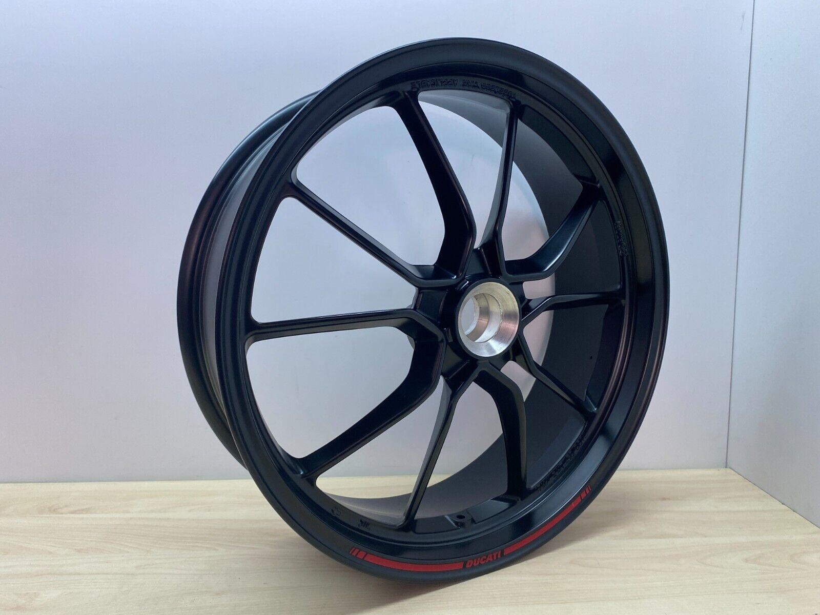 ducati cerchio posteriore 17 nero in alluminio originale ducati ã 44mm (2) - foto 2