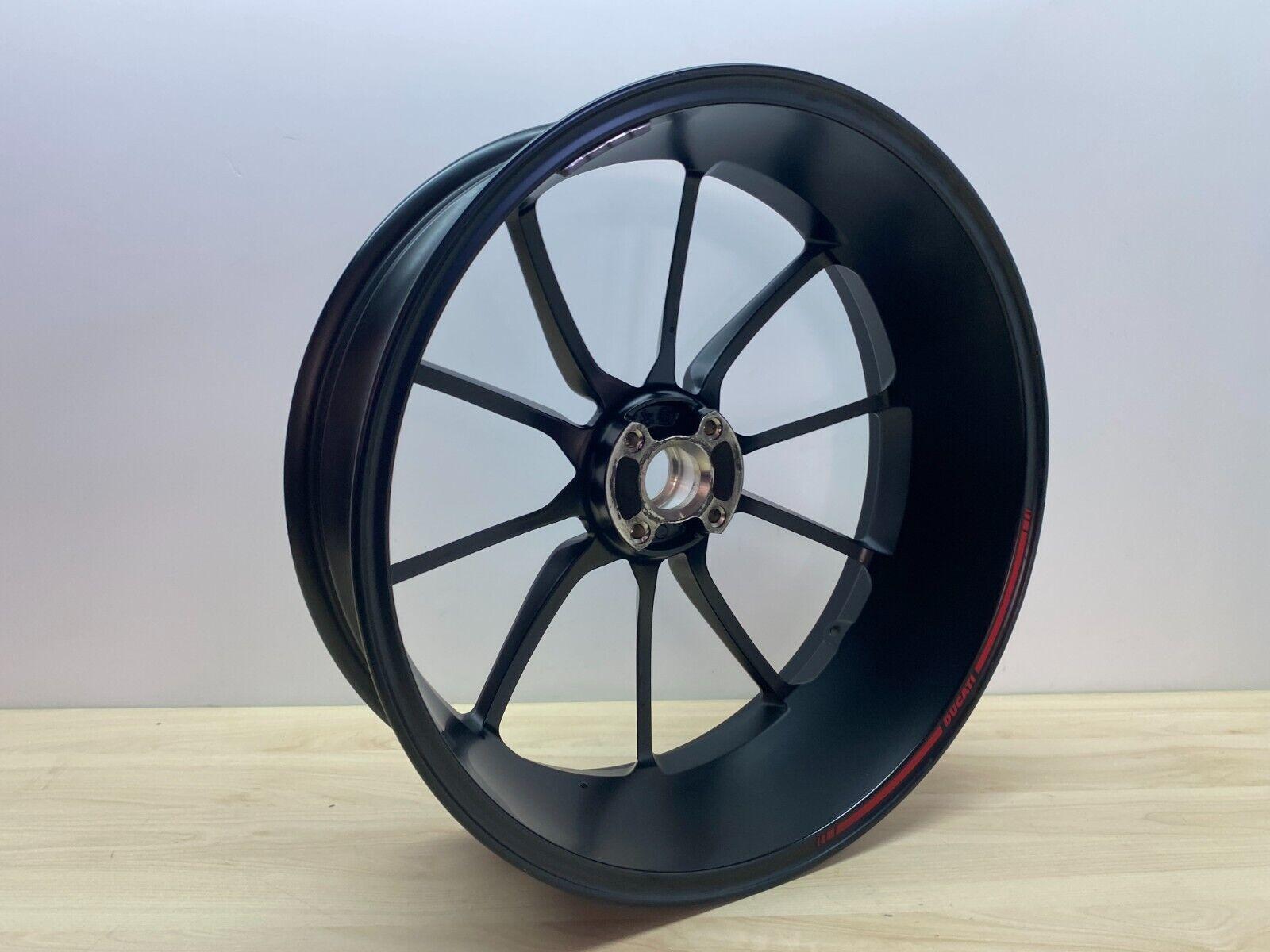ducati cerchio posteriore 17 nero in alluminio originale ducati ã 44mm (2) - foto 4