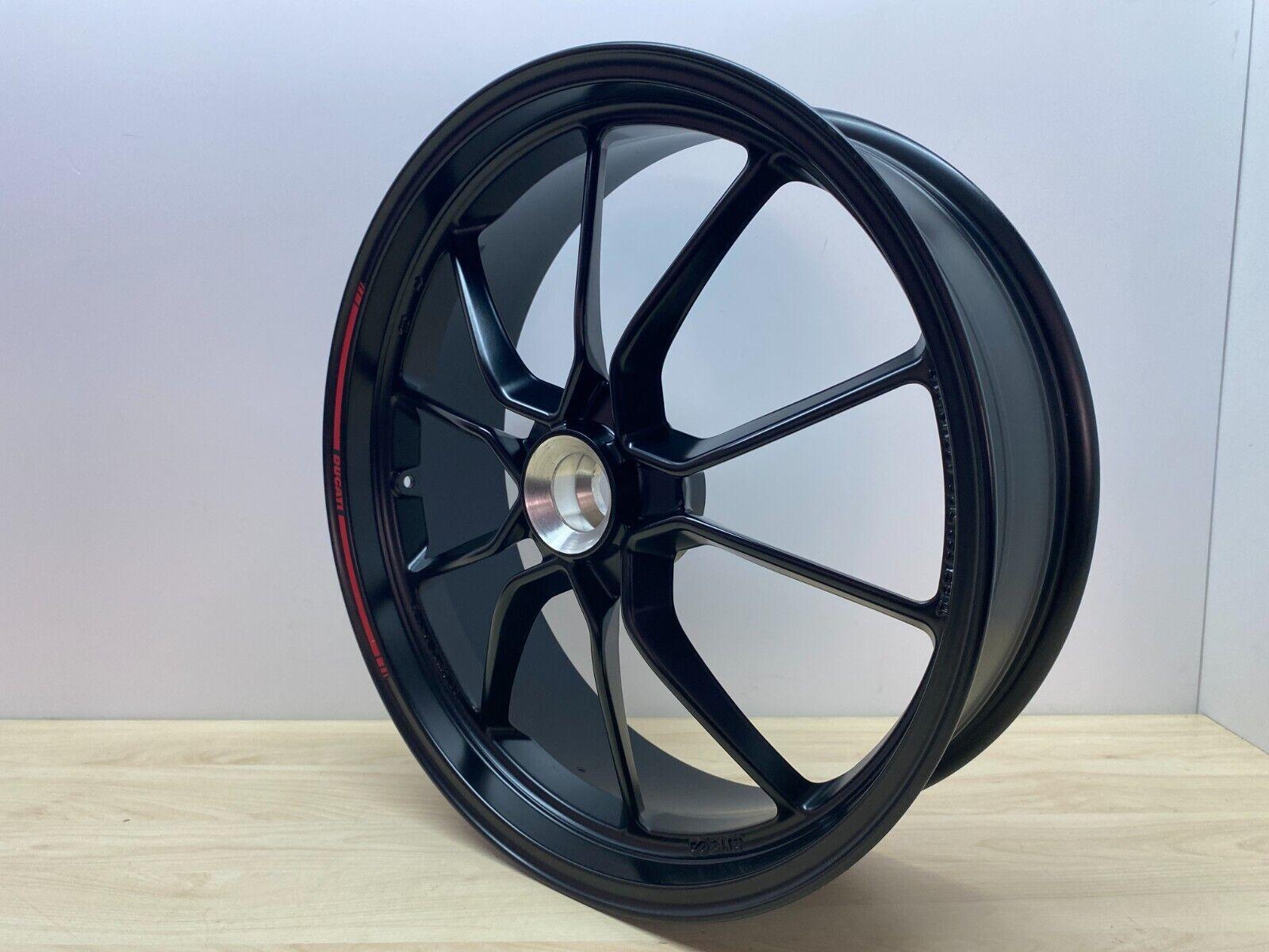 ducati cerchio posteriore 17 nero in alluminio originale ducati ã 44mm (2) - foto 5