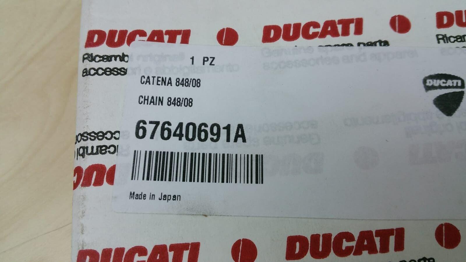 ducati catena originale ducati 848 2008-2013   67640691a - foto 2