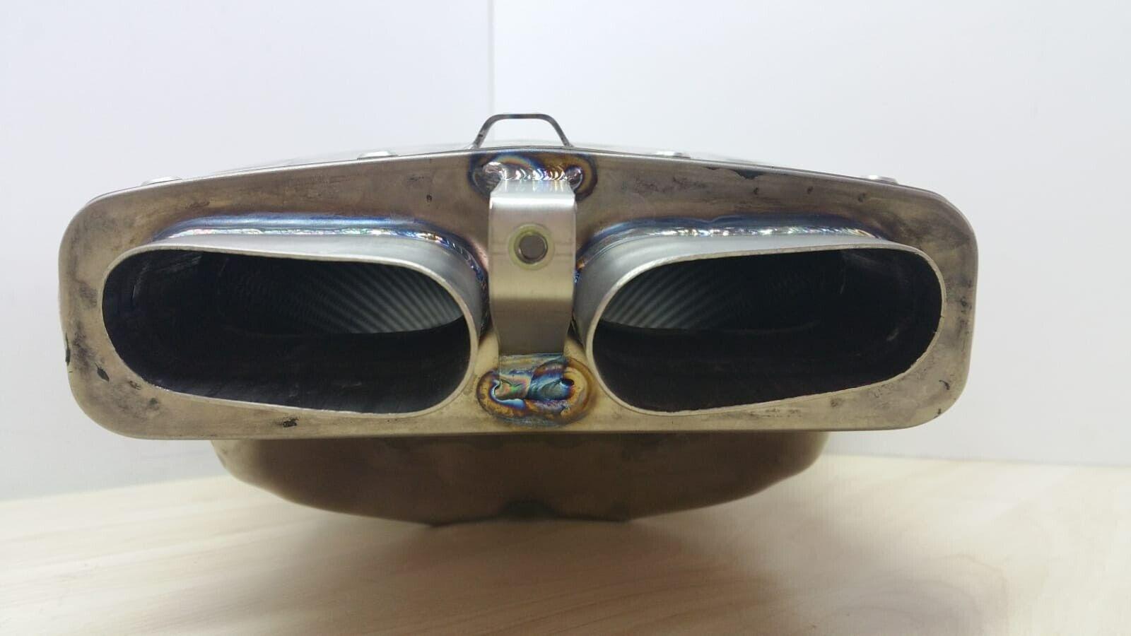 ducati scarico silenziatore in titanio ducati performance 749 999   96113203b - foto 2