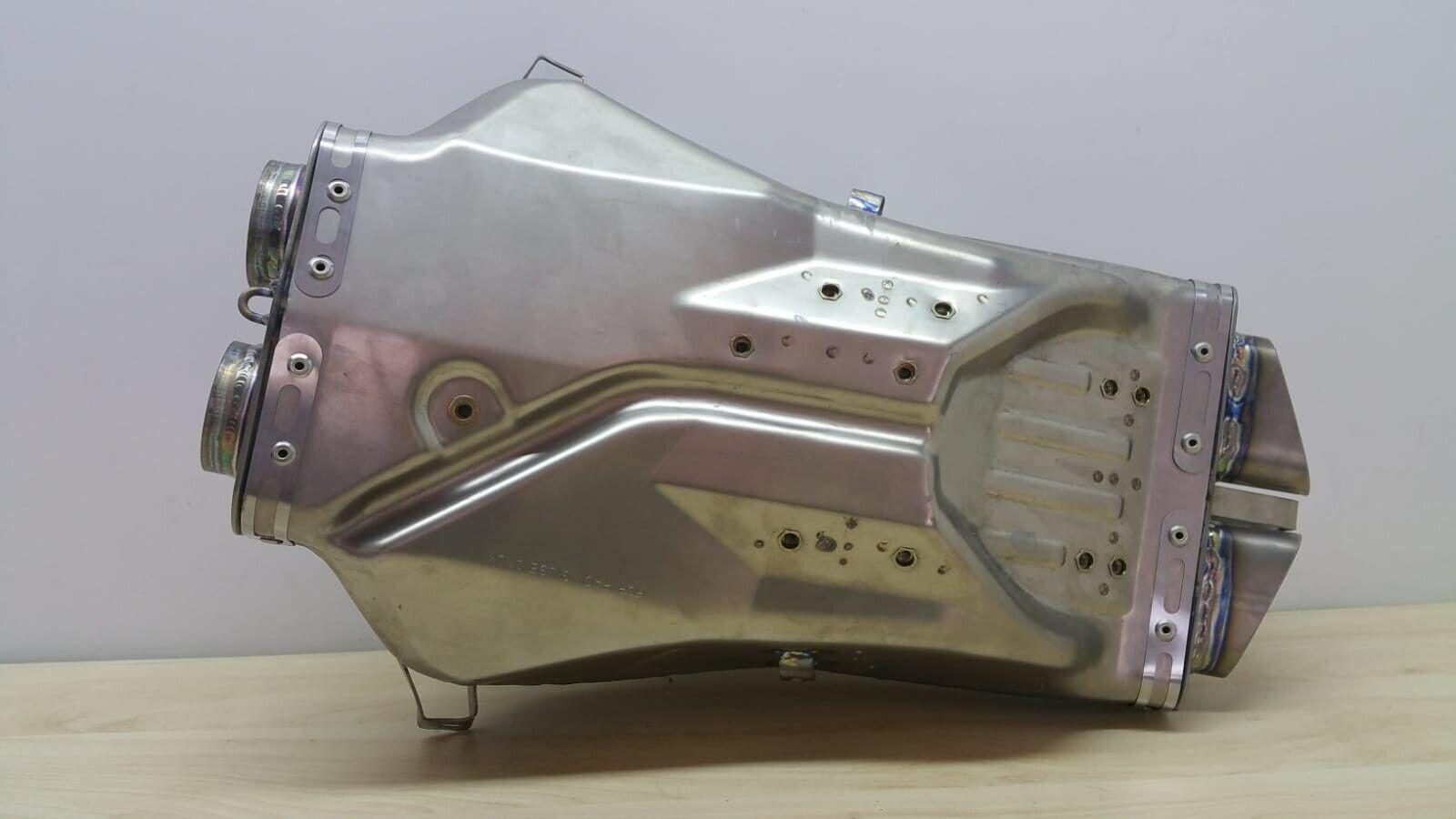 ducati scarico silenziatore in titanio ducati performance 749 999   96113203b - foto 5