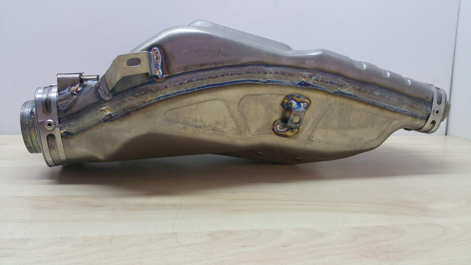 ducati scarico silenziatore in titanio ducati performance 749 999   96113203b - foto 6