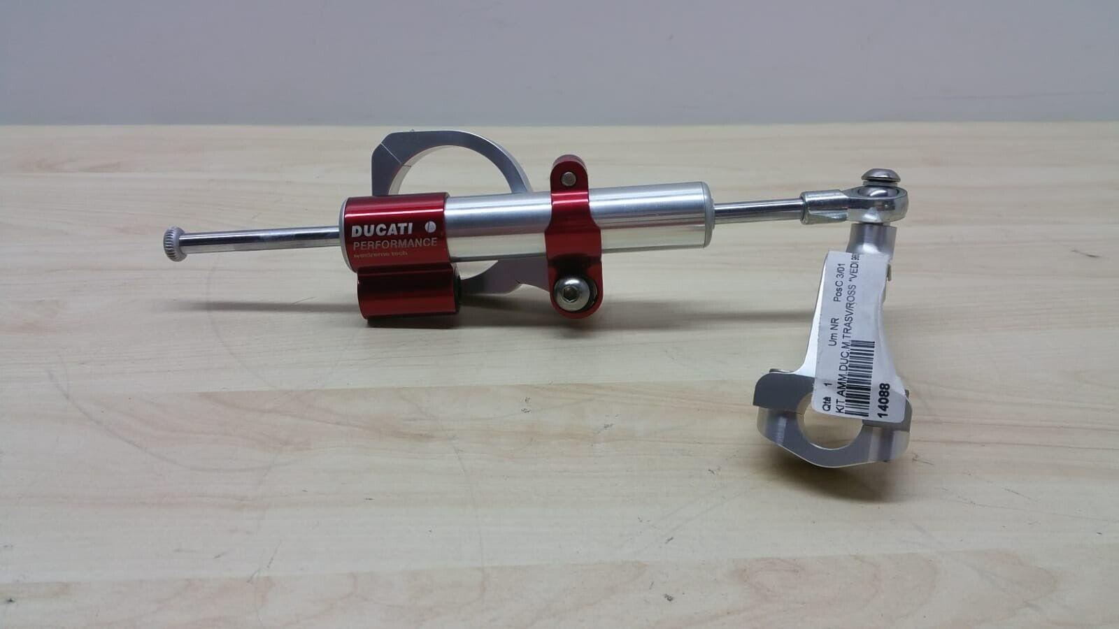 ducati kit ammortizatore sterzo trasversale rosso per ducati monster 966025aaa - foto 1
