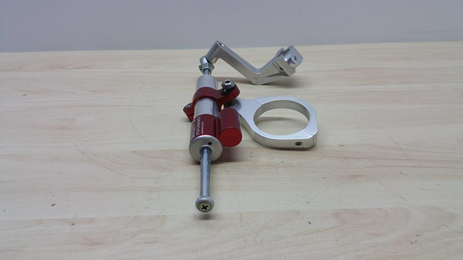 ducati kit ammortizatore sterzo trasversale rosso per ducati monster 966025aaa - foto 4