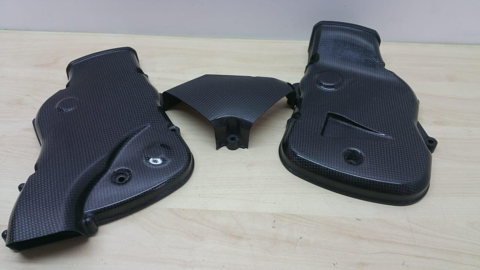 ducati copricinghie verticale orizzontale carbonio originale ducati 999 r 749 r - foto 4