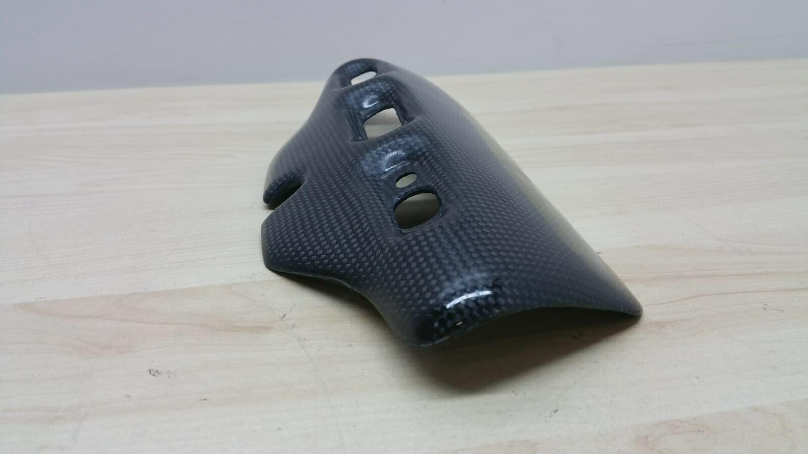 ducati protezione scarico laterale carbonio ducati multistrada 1000 1100  96963303b - foto 3