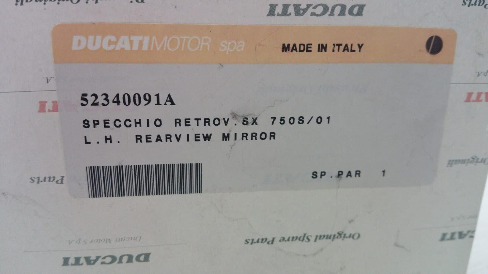 ducati specchietto retrovisore sinistro originale ducati 750 ss 2001. 52340091a - foto 4