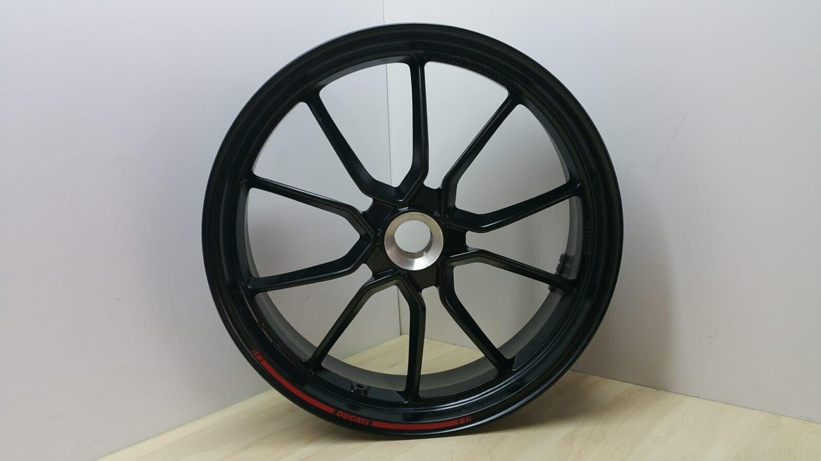 ducati cerchio posteriore 17 nero in alluminio originale ducati ã 74 (3) - foto 1