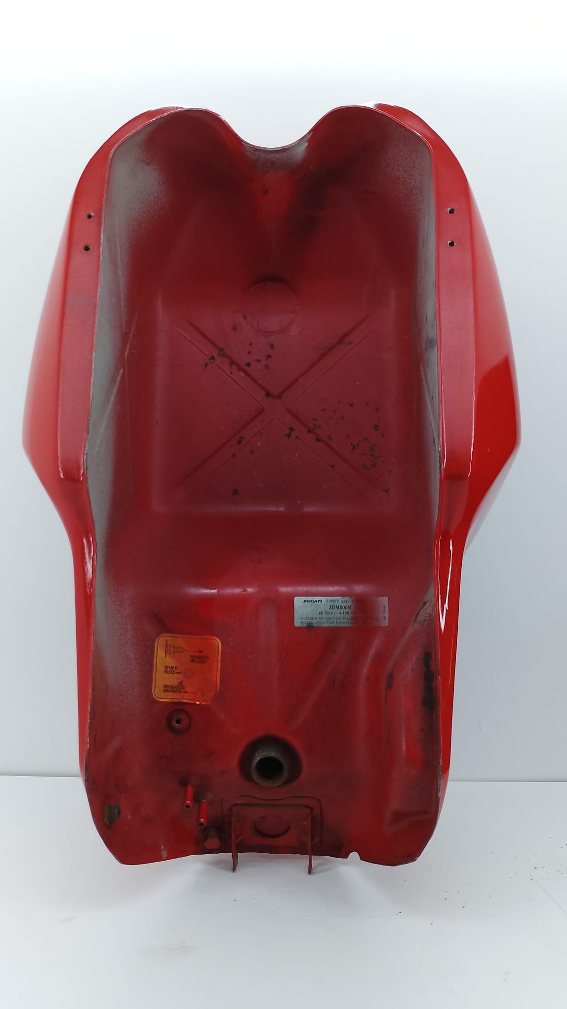 ducati serbatoio rosso ducati monster carburatori 600 750 900  58610332aa 1 - foto 6