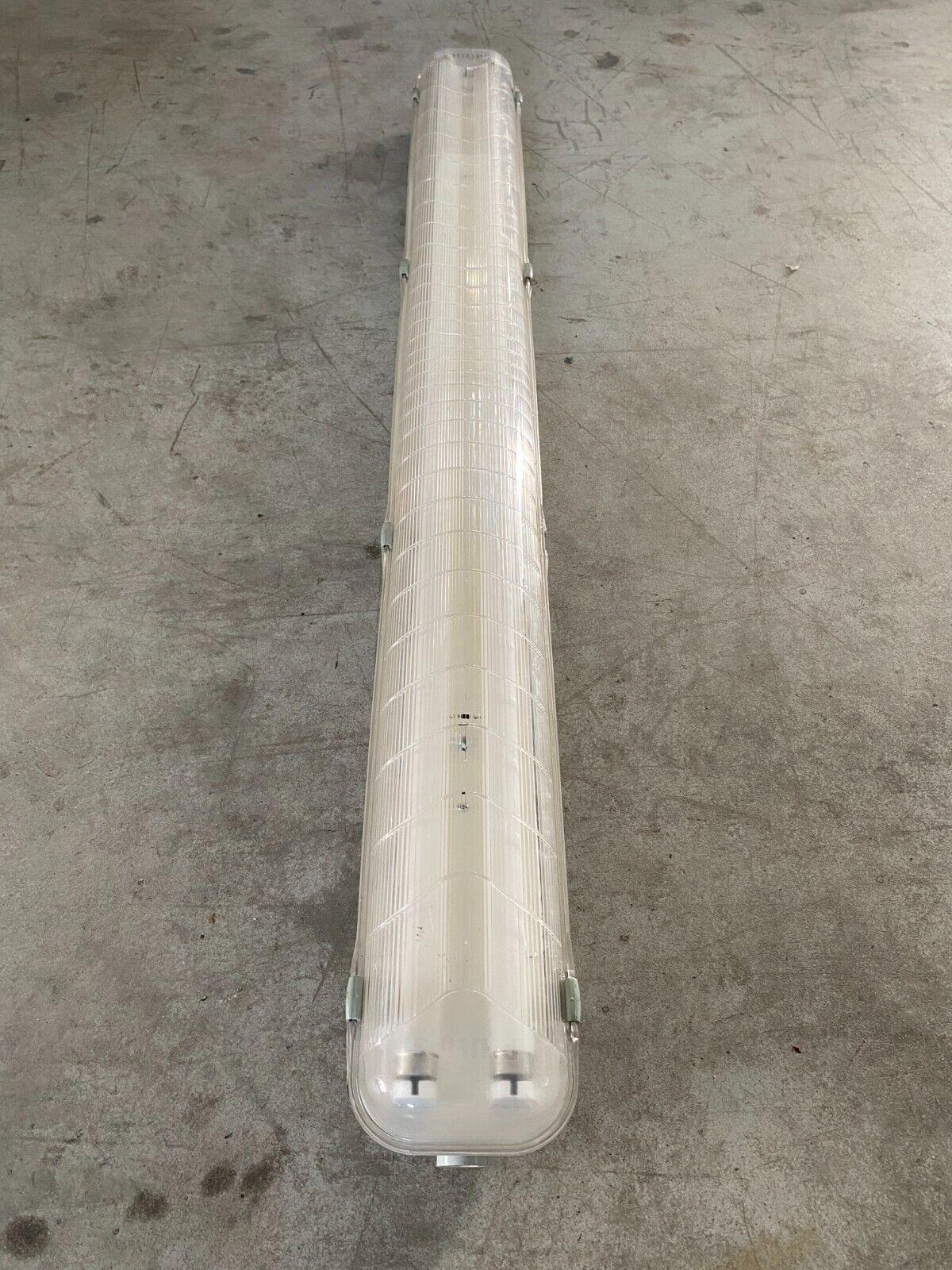  plafoniera grgia con neon bianco philips da ufficio 130 cm - foto 1