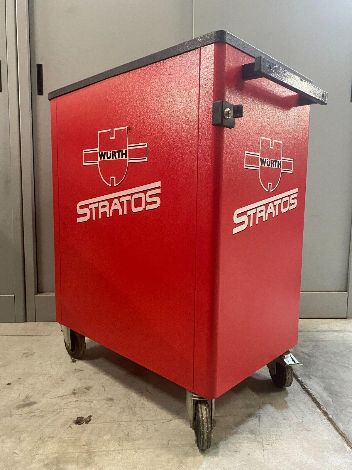  carrello officina portautensili rosso originale  2wã¼rth completo attrezzi - foto 4
