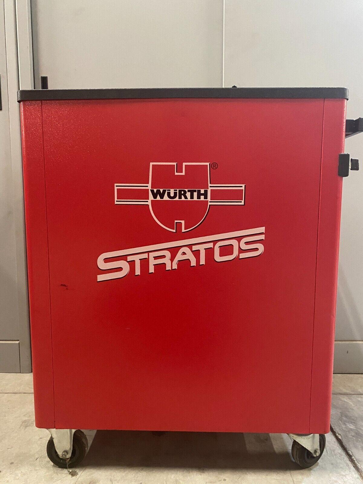 carrello officina portautensili rosso originale  2wã¼rth completo attrezzi - foto 5