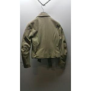 Giubbotto vintage crema  stella holly in pelle tg. s 31122429sf