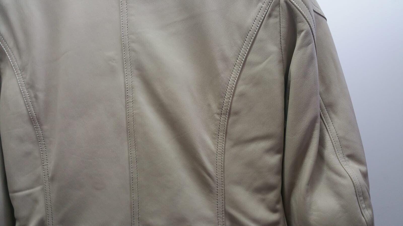 alpinestars giubbotto vintage alpinestars 4w holly leather crema tg. l  31122429ln - foto 6