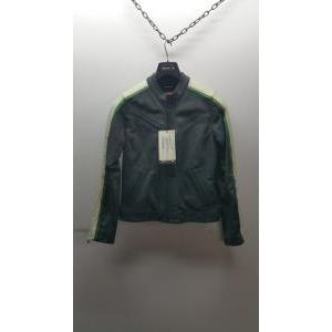 Giubbotto vintage panigale donna pelle nero ghiaccio tg. 44  9814070042