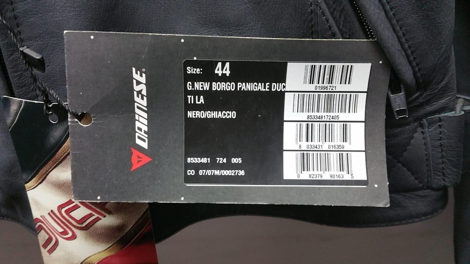  giubbotto vintage panigale donna pelle nero ghiaccio tg. 44  9814070042 - foto 3